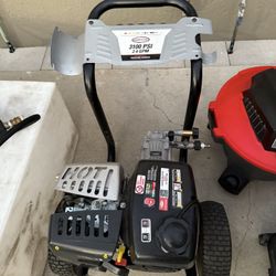 Pressure Washer, And Vacuuming 