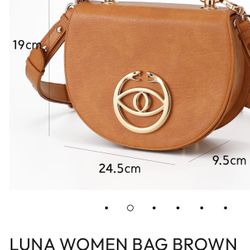 LAILEB TAN / BROWN HANDBAG