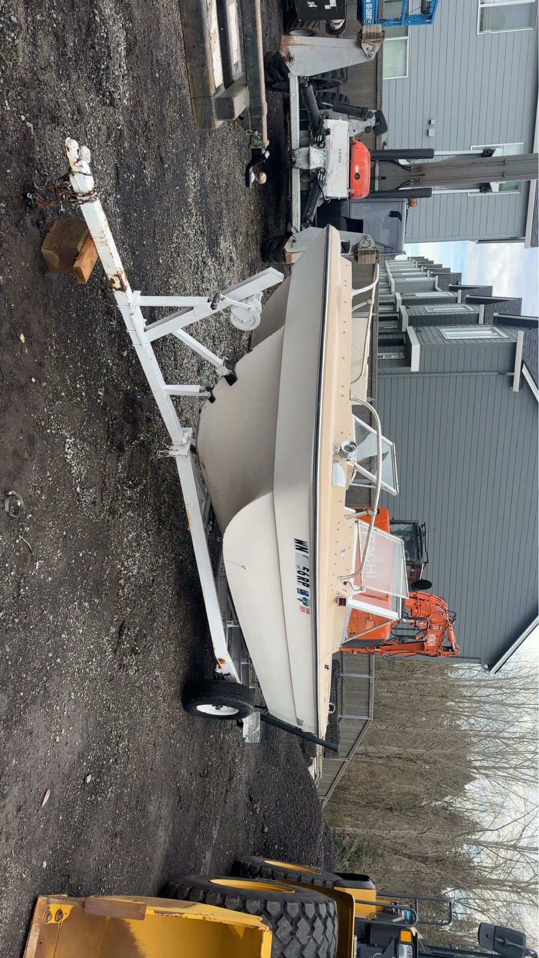 1967 Fiberform Trihull and Trailer 