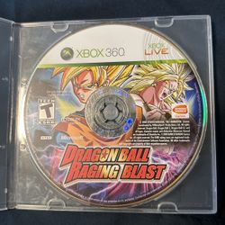 Dragon Ball Raging Blast Xbox 360