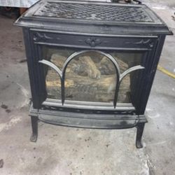Antique Cast Iron Fire Place 