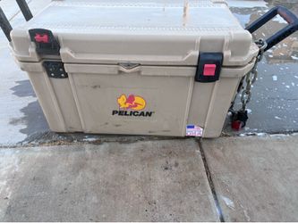 Pelican elite cooler 65qt 160 dlls or best offer