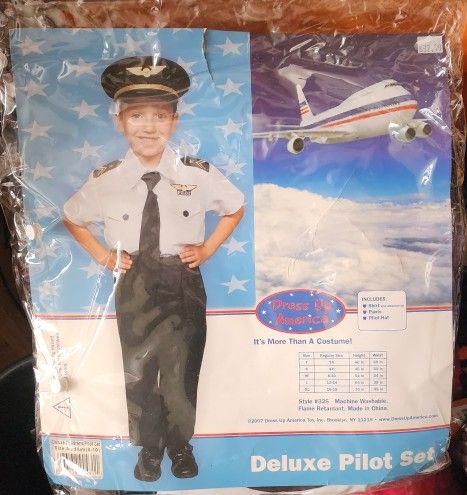 Youth Pilot Halloween Costume $5