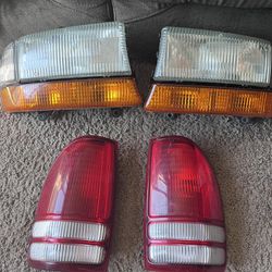 2002 Dodge Dakota Headlights And Tail Lights Factory