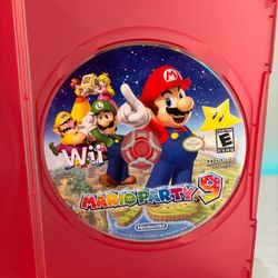 Mario Party 9 (Nintendo Wii, 2012) Disc Only Game Tested & Works Videogame
