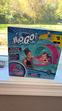 H2O Go Splash Star Shaded Baby Boat