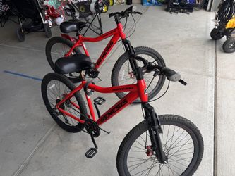 Mountain Bikes Genesis 26 Saracino Men s Mountain Bike Red for Sale in Castle Rock CO OfferUp