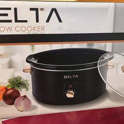 Delta 5QT Slow Cooker $25