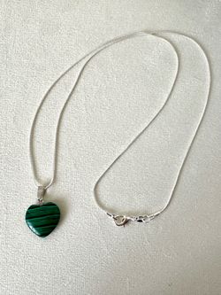 Sterling Silver Heart Necklace