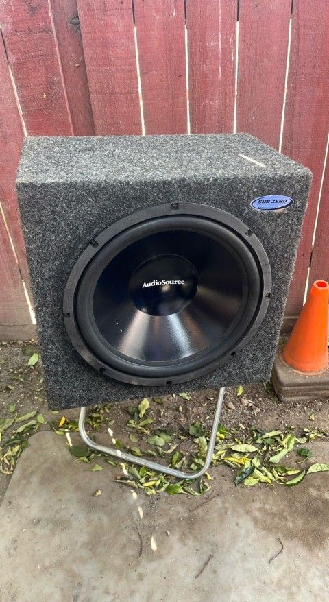Car Speaker Subwoofer Audiosource 15"