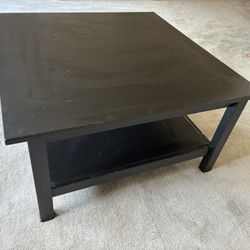 IKEA Square Expresso Black Coffee Table 