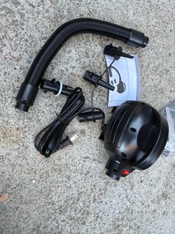 Electric Air Pump with Hose and Attachments