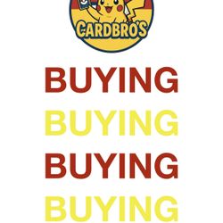 BUYING POKEMON COLLECTIONS @ 75%-80%