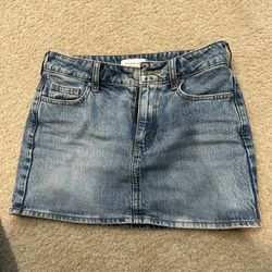 Pacsun Denim Skirt Size 24
