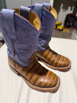 Horse Power Anderson Bean Kids Cowboy Boots Size 12