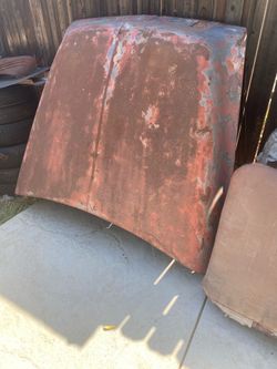 1953 ford truck hood parts