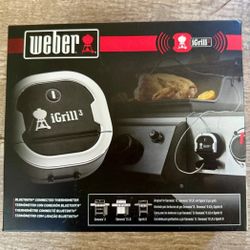 Weber iGrill 3, 7204 Bluetooth Connected Grill Thermometer