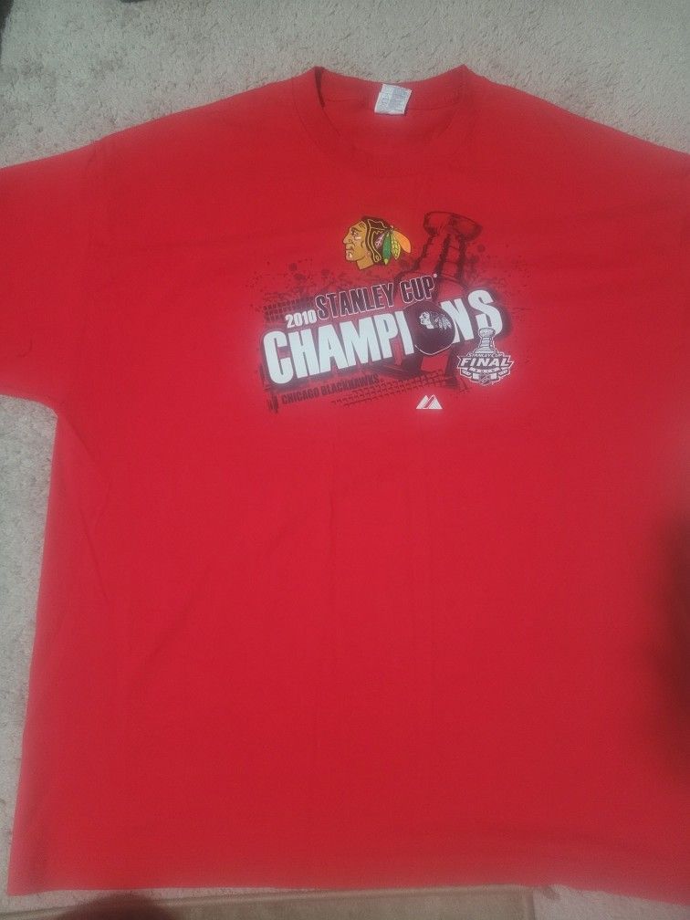 Chicago Blackhawks 2010 Championship Shirt