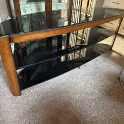 Glass Console For tv