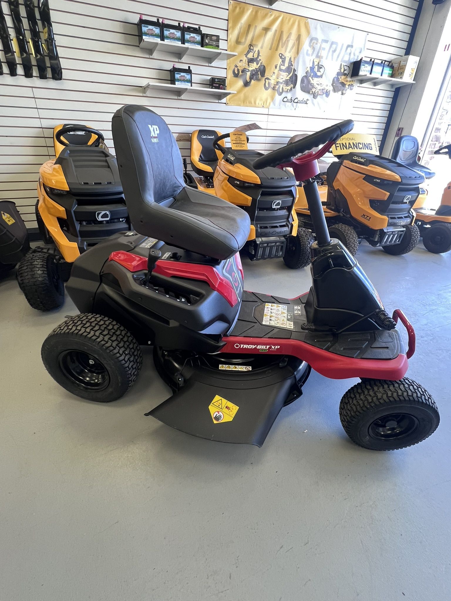 Troy-Bilt TB30E XP | 30-in Battery Powered Riding Mower