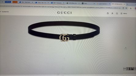 Gucci women’s belt