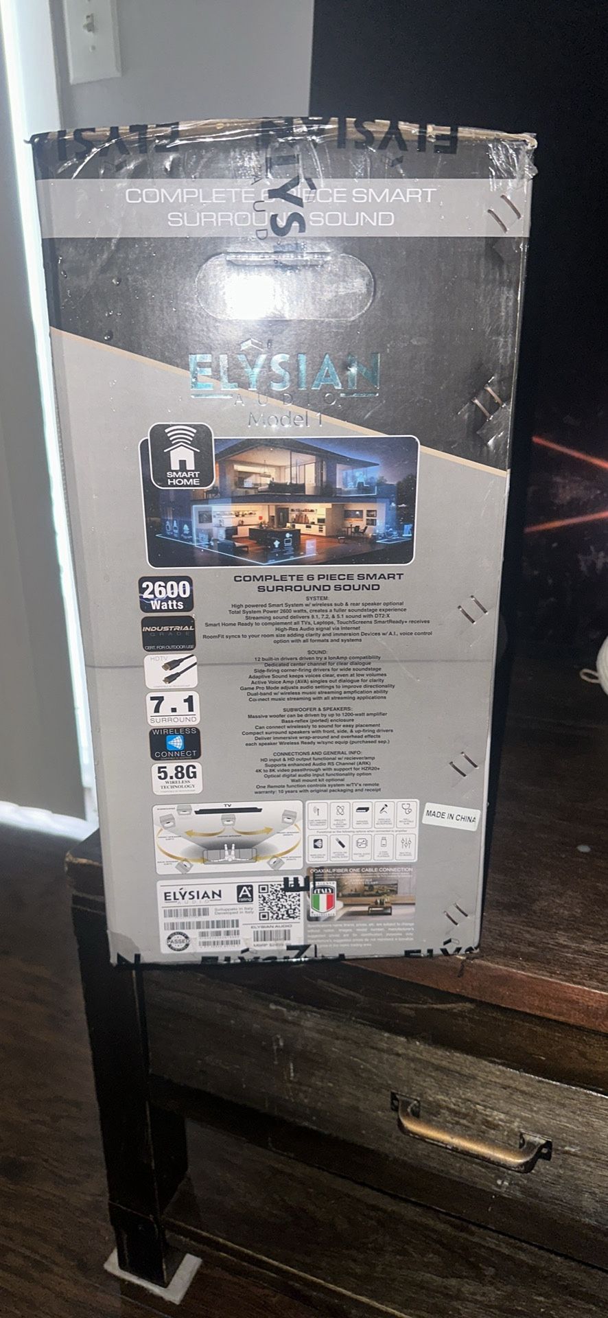 Elysian 6 piece surround sound