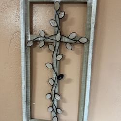 Farmhouse Style Cross Wall Decor