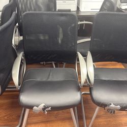 FREE – 8 Office Guest Chairs (Must Take All)