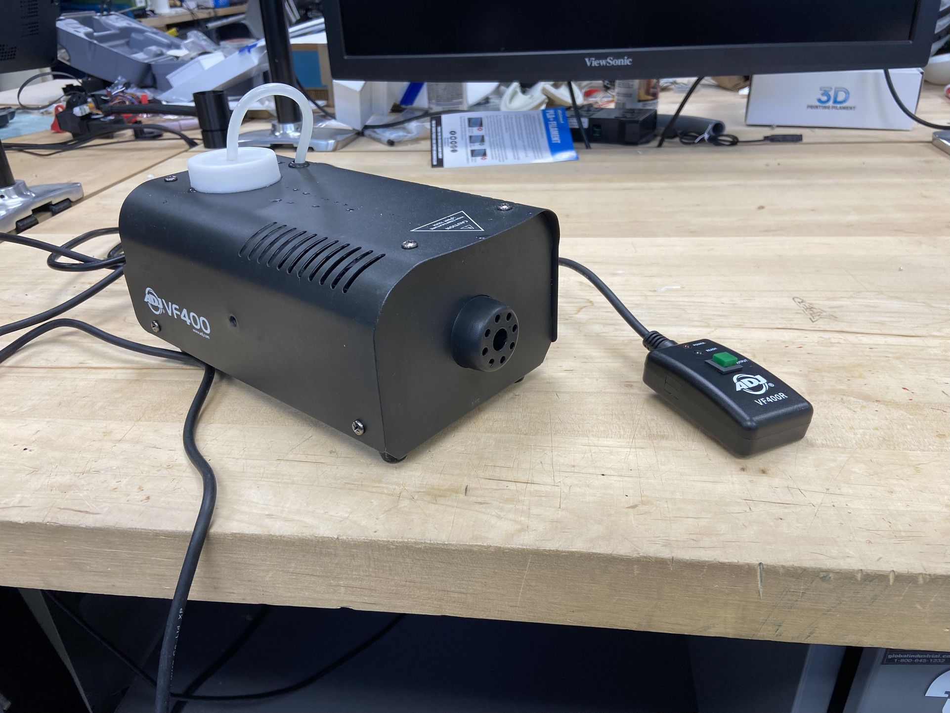 ADJ VF400 Fog Machine And Venue Thick Myst Fog Juice