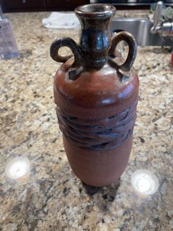 Hand Thrown Salted Glaze Pot