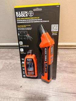 Klein Tools ET350 Digital Circuit Breaker Finder with LCD