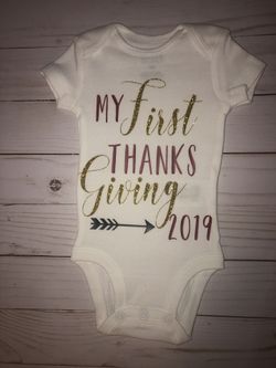 First thanksgiving onesie