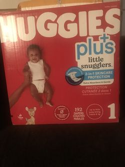 Huggies plus 192 pack