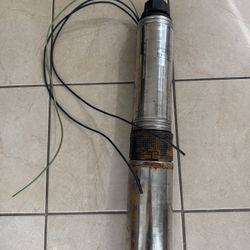 Submersible Well Pump Red Jacket 4” 2 Wire 230v 1hp