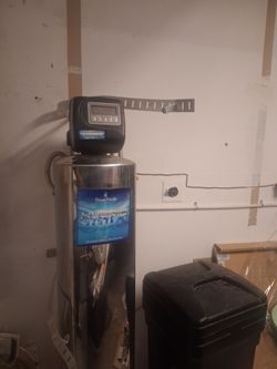 Water softener with instalation
