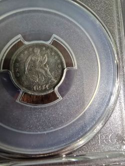 1851 New Orleans Seated Liberty Half Dime