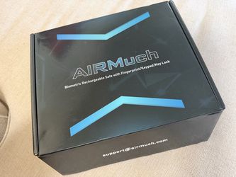 New, Open Box K2 AIRMuch Biometric Rechargeable Smart Gun Safe