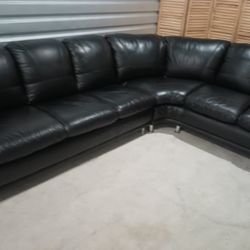 SECTIONAL LEATHER DORADO FURNITURE IN L SHAPPE... DELIVERY SERVICE AVAILABLE 🚚⚡🚚