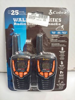 New Cobra Walkie-talkie up to 25 Mile Range