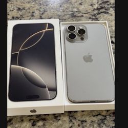 iPhone 16 pro Max NT 256gb UNLOCKED 