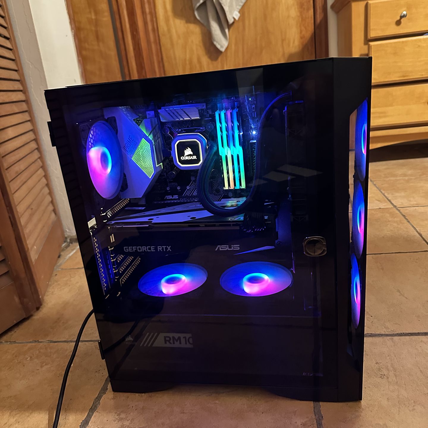Gaming pc with 64gb of ram with a Curved 70HZ Samsung monitor for Sale ...