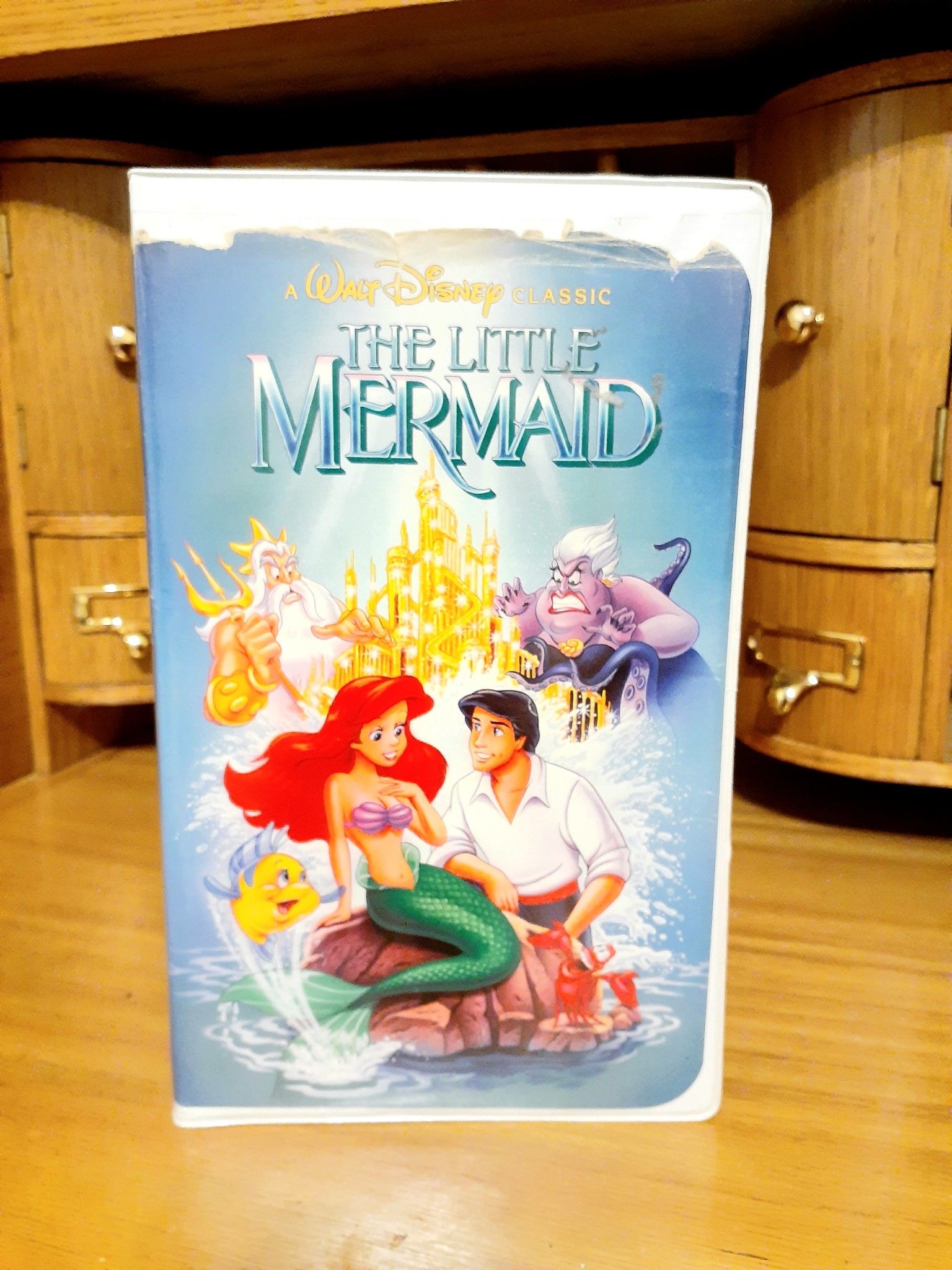Disney's Black Diamond Little Mermaid VHS movie (Banned Cover Art)