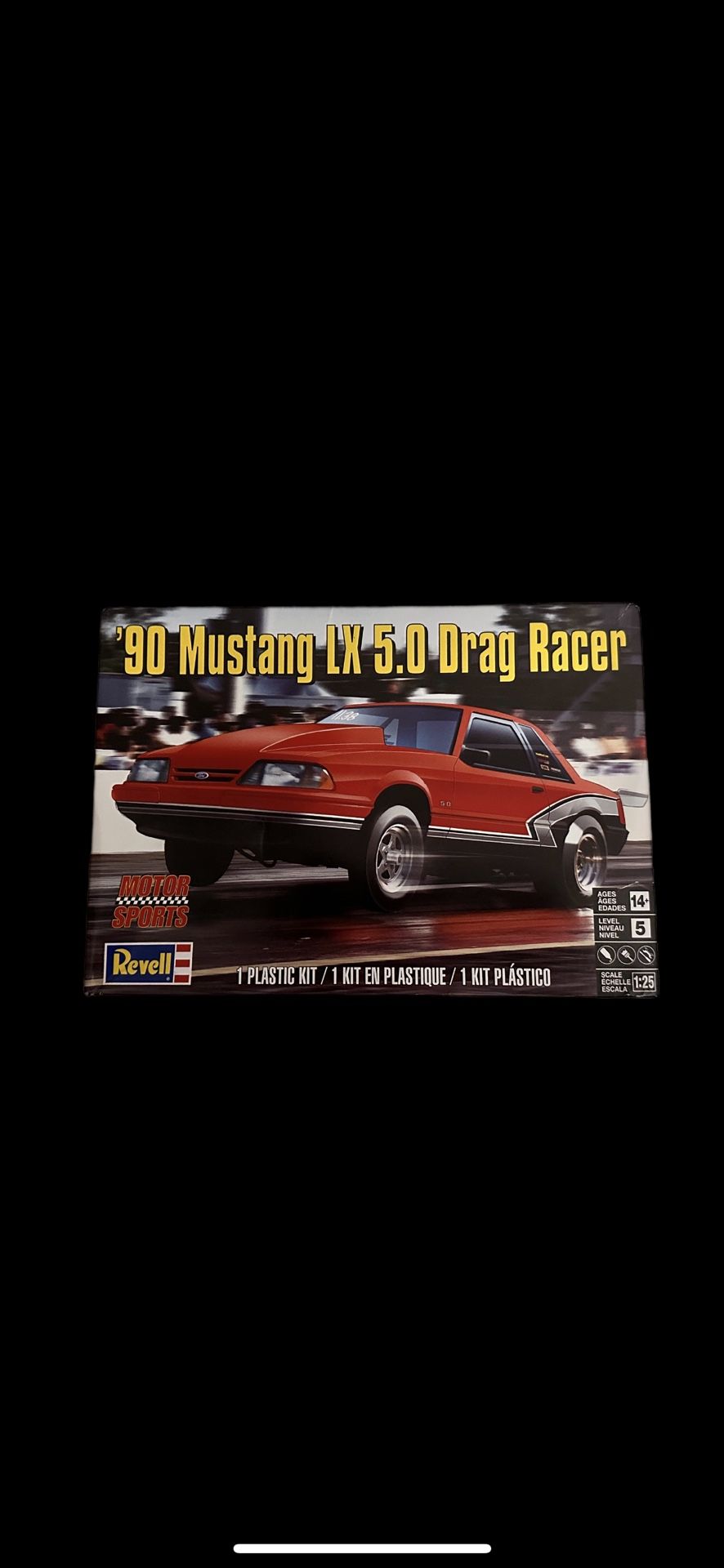Revell 1/25 90 Mustang LX 5.0 Drag Racer