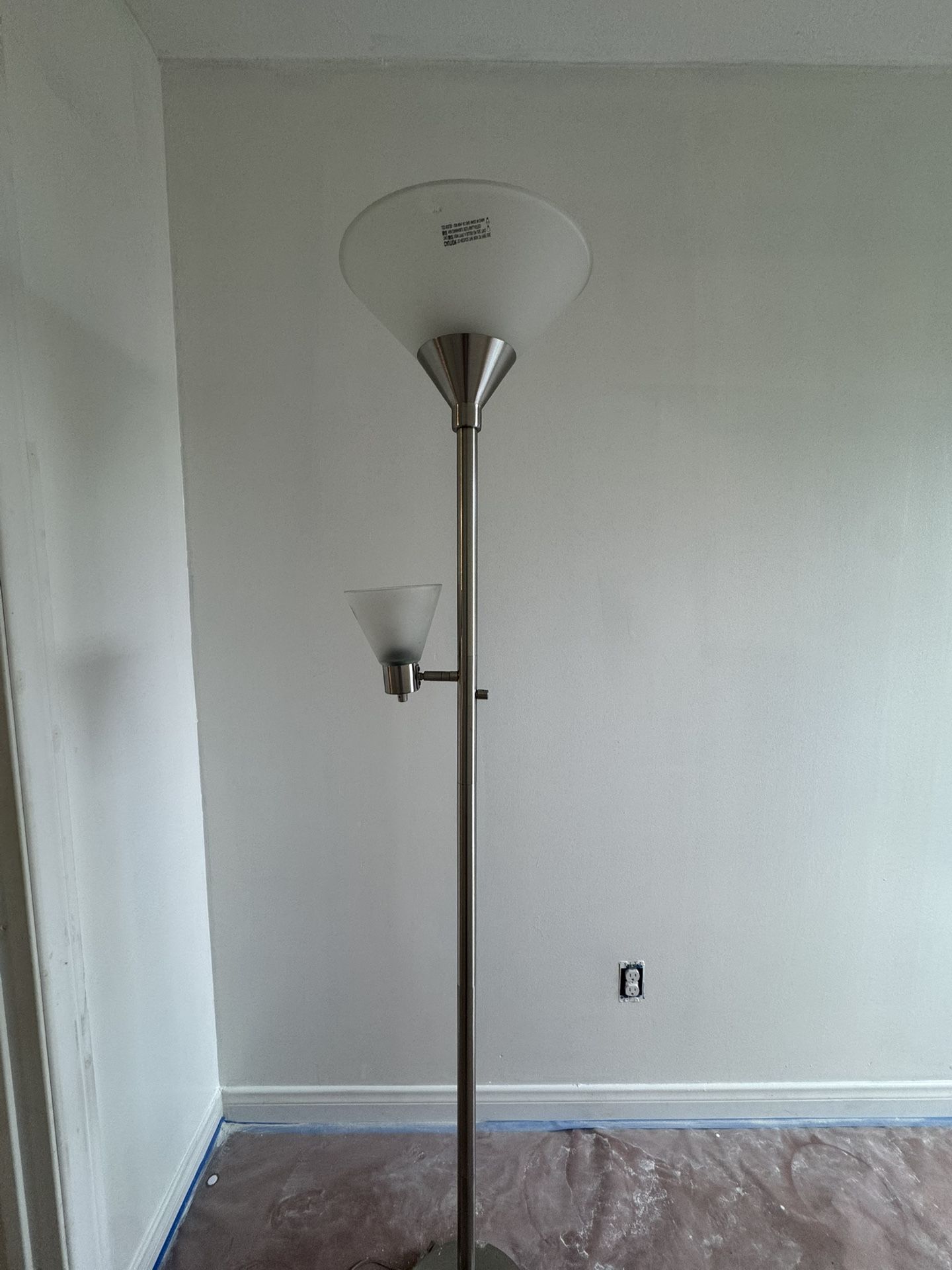 Floor Lamp Silver