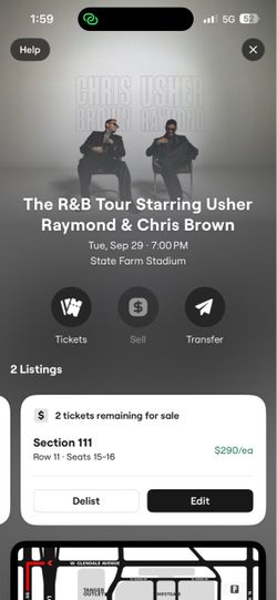 Usher & Chris Brown - The R&B Tour Concert