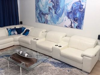 Leather Sectional