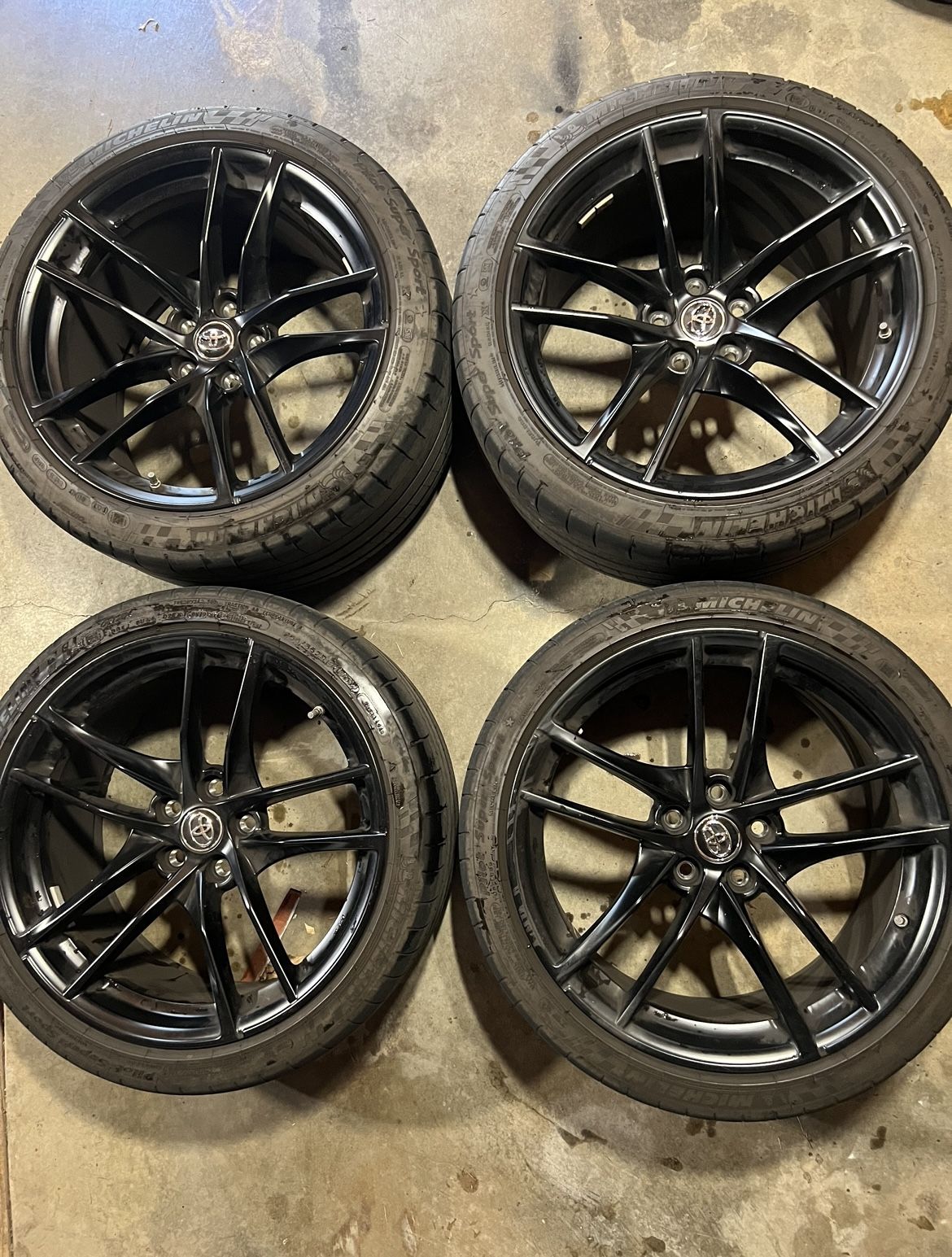 Toyota Supra A90 Launch Edition Wheels & MPSS Tires! TPMS included. 950 OBO