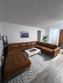 Leather Couch
