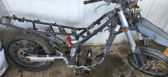 KLX250W frame with Paperwork. 2009