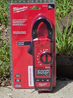 New MILWAUKEE 600 Amp AC/DC Digital Clamp Meter